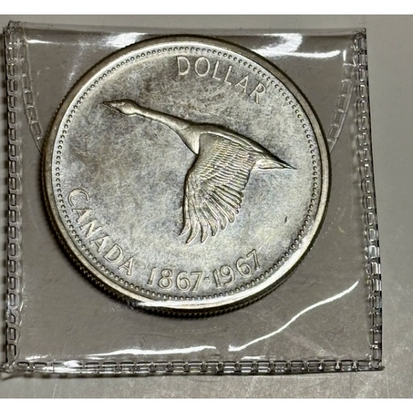1967 CDN $1 COIN