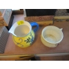 Image 2 : DECORATIVE LG. WATER PITCHER & A THUNDER MUG