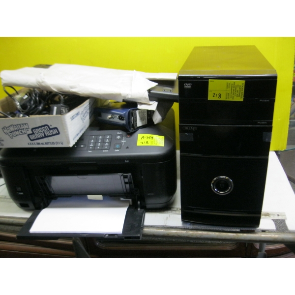 DVD PLAYER, PRINTER, MISC. ELECTRICAL