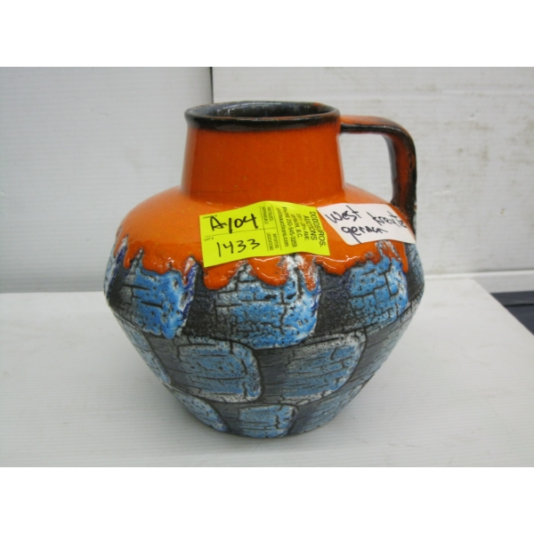 WEST GERMAN KRITES POTTERY VASE