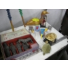 Image 4 : MISC. FIGURINES, CARVED DUCK, WOODEN BIRDS, ETC.