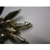 Image 4 : PAIR OF SHERMAN (STAMPED) EARRINGS & BROACH