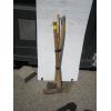 Image 1 : BUNDLE OF AXES, GRUB HOE, NEW HANDLE