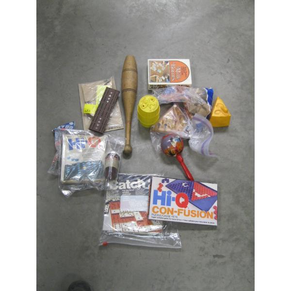 LG. LOT OF ASST. GAMES, ETC.