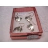 Image 2 : 2 PAIRS STERLING SILVER (.925) EARRINGS