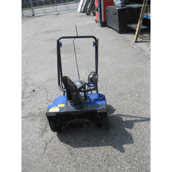 BLUE SNOW JO ELECTRIC SNOWBLOWER