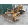 Image 1 : "AS IS" MINI CASE DAVIS TRACTOR W/BLADES & PIPE ATTACHMENT