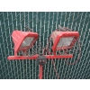 Image 3 : 2 DOUBLE HEADED WORK LIGHTS W/TRIPODS