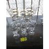 Image 1 : CRYSTAL & GOLD RIM GLASSES