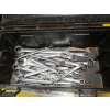 Image 4 : BLACK PLASTIC TOOLBOX W/MISC. TOOLS