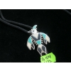 Image 2 : NAVAJO BOLO TIE W/EAGLE