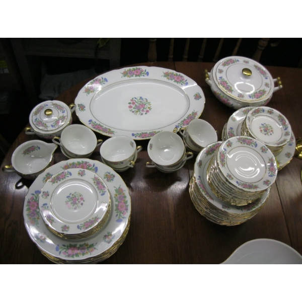 LG. SET OF CHINA DISHWARE, MADE IN FRANCE