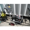 Image 1 : AS IS BRIGGS & STRATTON ENGINE ON STAND W/PRESSURE WASHER PARTS