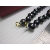 Image 4 : GENUINE BLACK PEARL NECKLACE - NEEDS CLASP