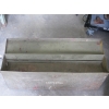 Image 2 : METAL TOOLBOX W/FOLD DOWN FRONT - LOOKS LIKE ARMY ISSUE