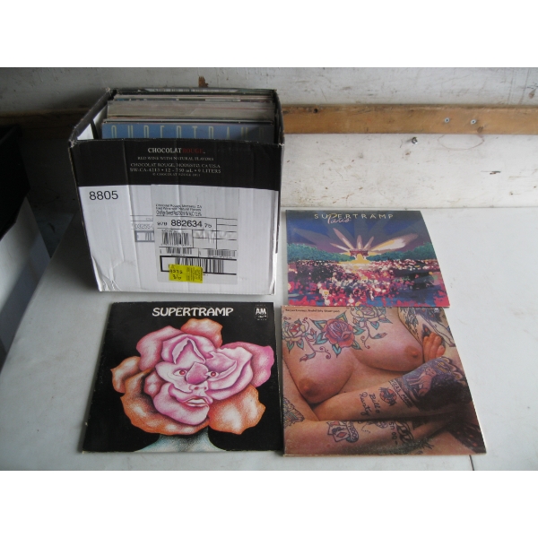 BOX OF MISC. RECORDS