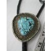 Image 1 : TURQUOISE & SILVER NAVAJO BOLO TIE