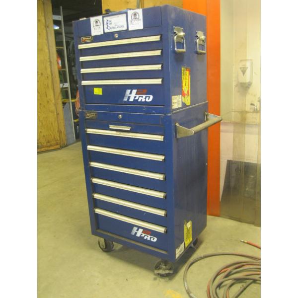 HAUL MARK BLUE TOOL CABINET