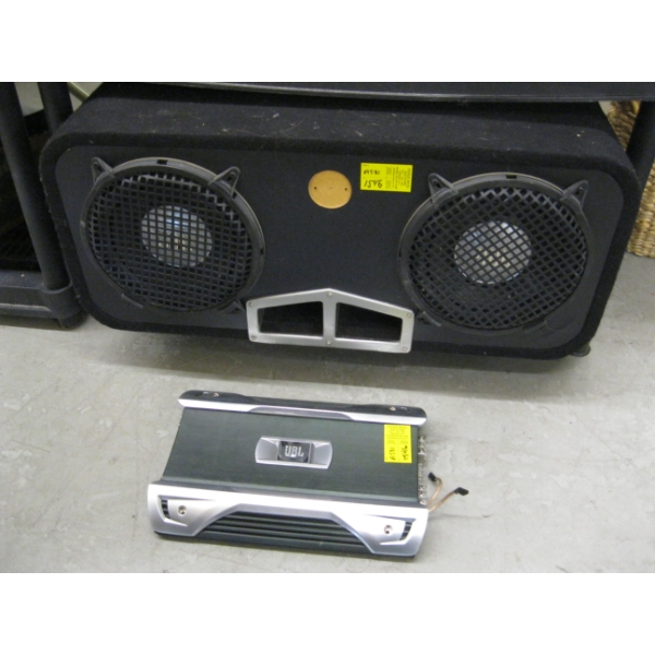 JBL AMP & JBL SPEAKER