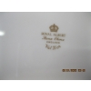 Image 2 : ROYAL ALBERT D'OR WHITE GOLD RIM DISHES - 6 OF EACH