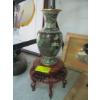 Image 1 : CLOISONNE VASE W/STAND - STAND IS BROKEN