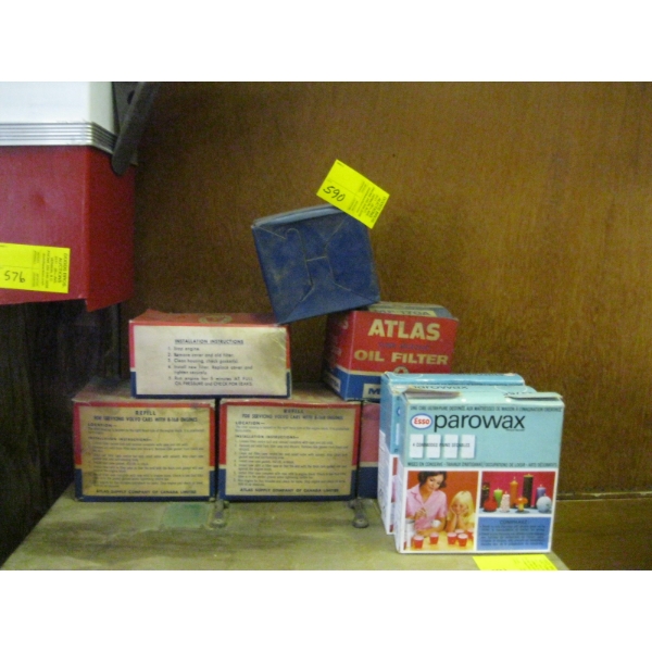 MISC. ATLAS FILTERS & PAROWAX