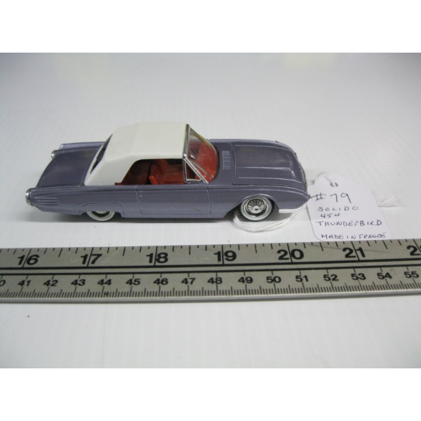 FORD THUNDERBIRD - MADE IN SOLIDO, FRANCE