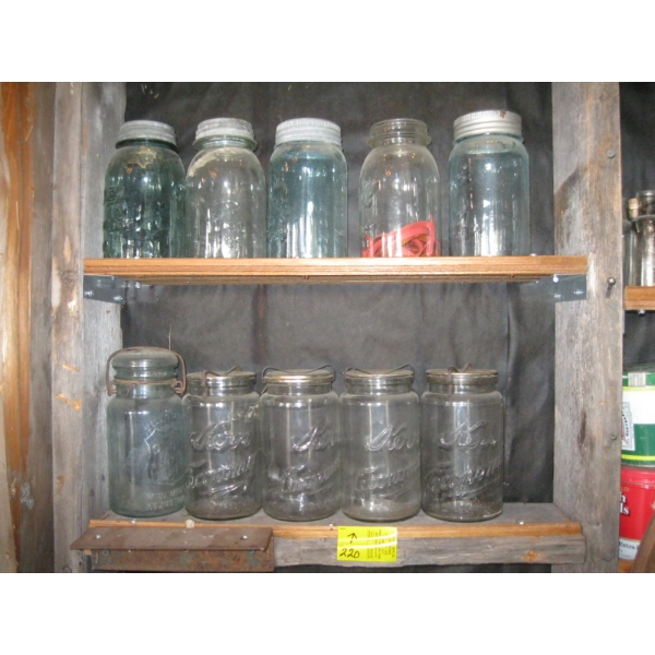 KERR & ATLAS CANNING JARS