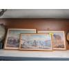 Image 1 : 3 FRAMED WESTERN SCENE PRINTS