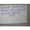 Image 3 : ROBERT BATEMAN PRINT "EARLY SNOWFALL"