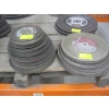 Image 1 : 2 PILES OF ASST. USED CUTOFF SAW BLADES