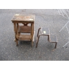 Image 3 : WOODEN FLIP OUT STOOL, METAL 2 STEP STOOL & DRYING RACK