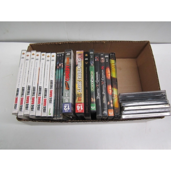 FLAT OF BIG BANG THEORY DVD SET, MISC. DVDs & CDs