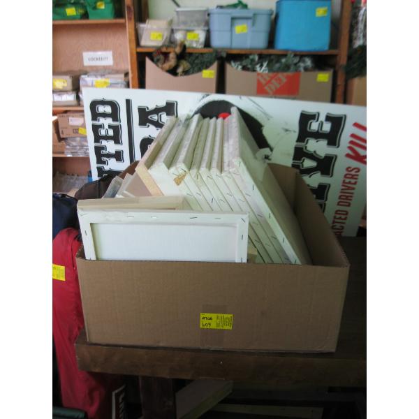 NEW CANVASSES & FOAM BOARD MULTI PACK, ETC.