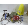 Image 5 : MISC. FISHING ITEMS, SHOT GLASS DRINKING GAME, PICNIC SET, ETC.