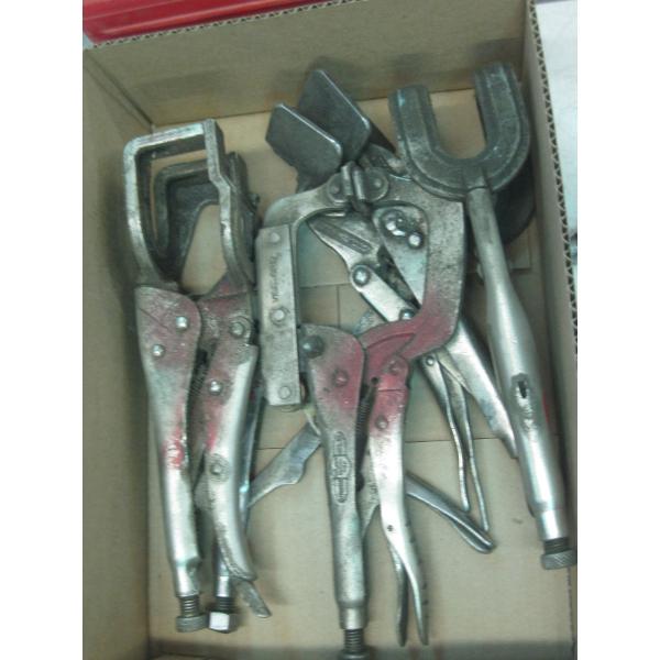 VISE GRIP CLAMPS