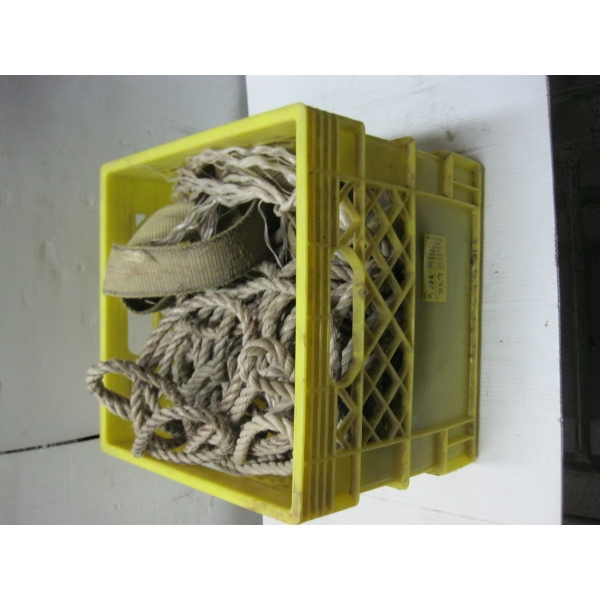 BIN OF MISC. ROPE, ETC.