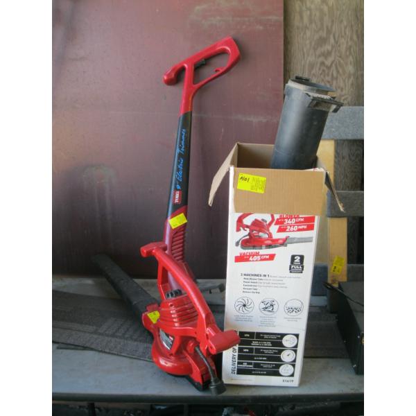 ELECTRIC BLOWER VACUUM & AN ELECTRIC WEED EATER
