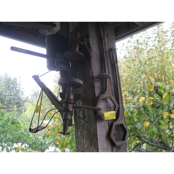 MISC. SEEDER, CANNER, LG. WRENCHES, ETC.