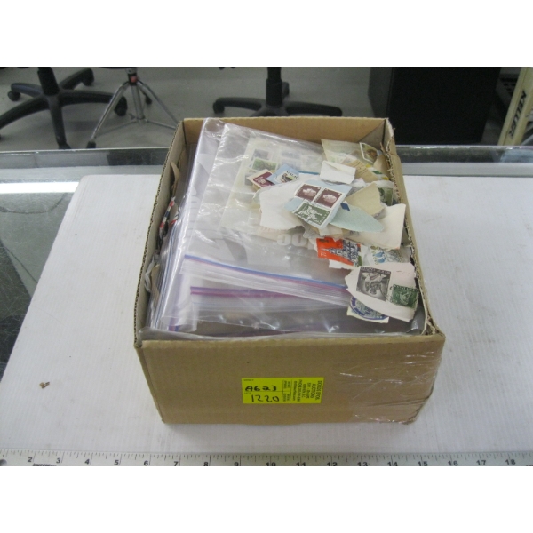 LG. BOX OF ASST. STAMPS  