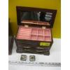 Image 2 : 2 WOODEN JEWELLERY BOXES