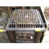 Image 5 : ENAMEL WOOD HEATER & A CAST & CHROME WOOD HEATER