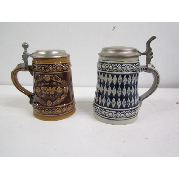 2 WEST GERMAN STEINS