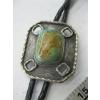 Image 1 : TURQUOISE & SILVER NAVAJO BOLO TIE