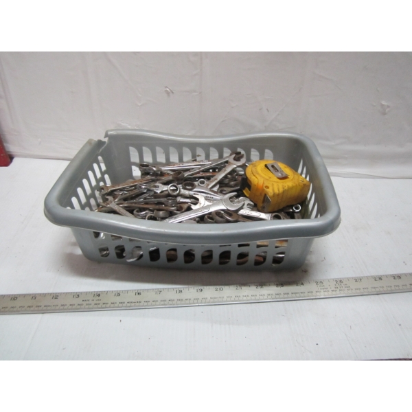 BIN OF ASST. WRENCHES