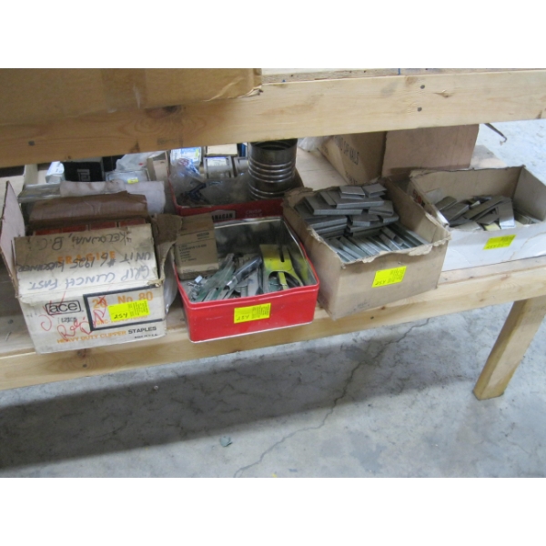 ASST. STAPLES, STAPLES GUNS, ETC.
