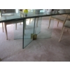 Image 2 : LG. GLASS TOP DINING TABLE W/6 CHAIRS