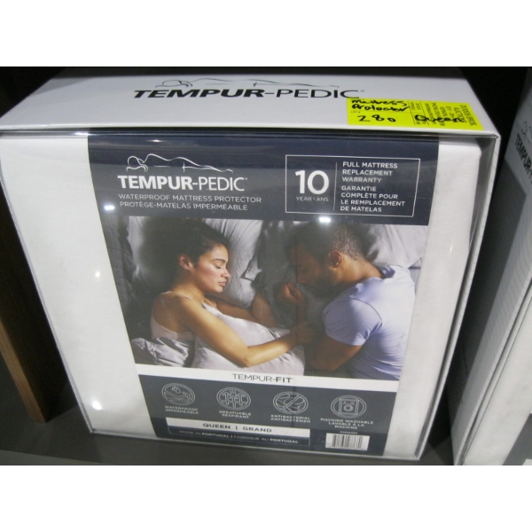 TEMPUR-PEDIC QUEEN SIZE MATTRESS PROTECTOR