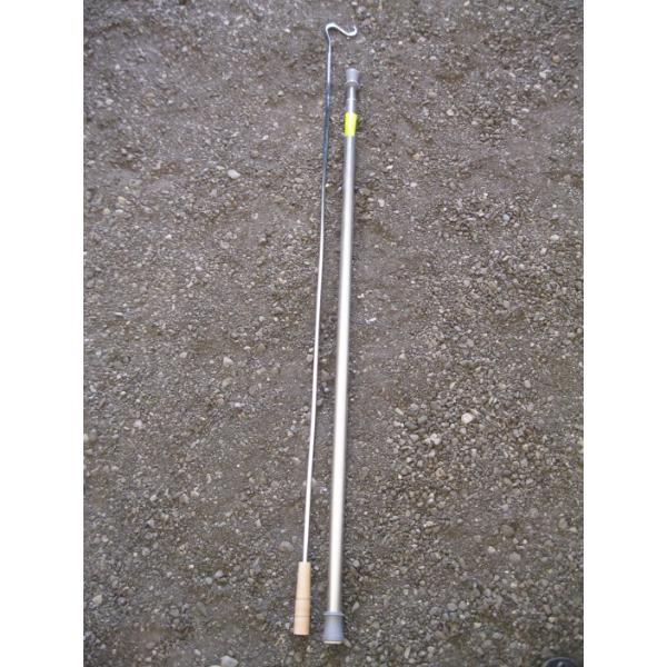 HANDLED HOOK & A SCREW IN CURTAIN ROD