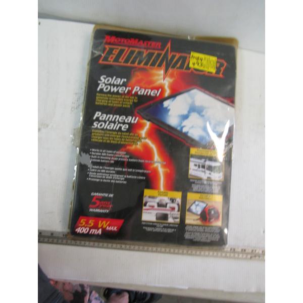 MOTOMASTER ELIMINATOR SOLAR POWER PANEL